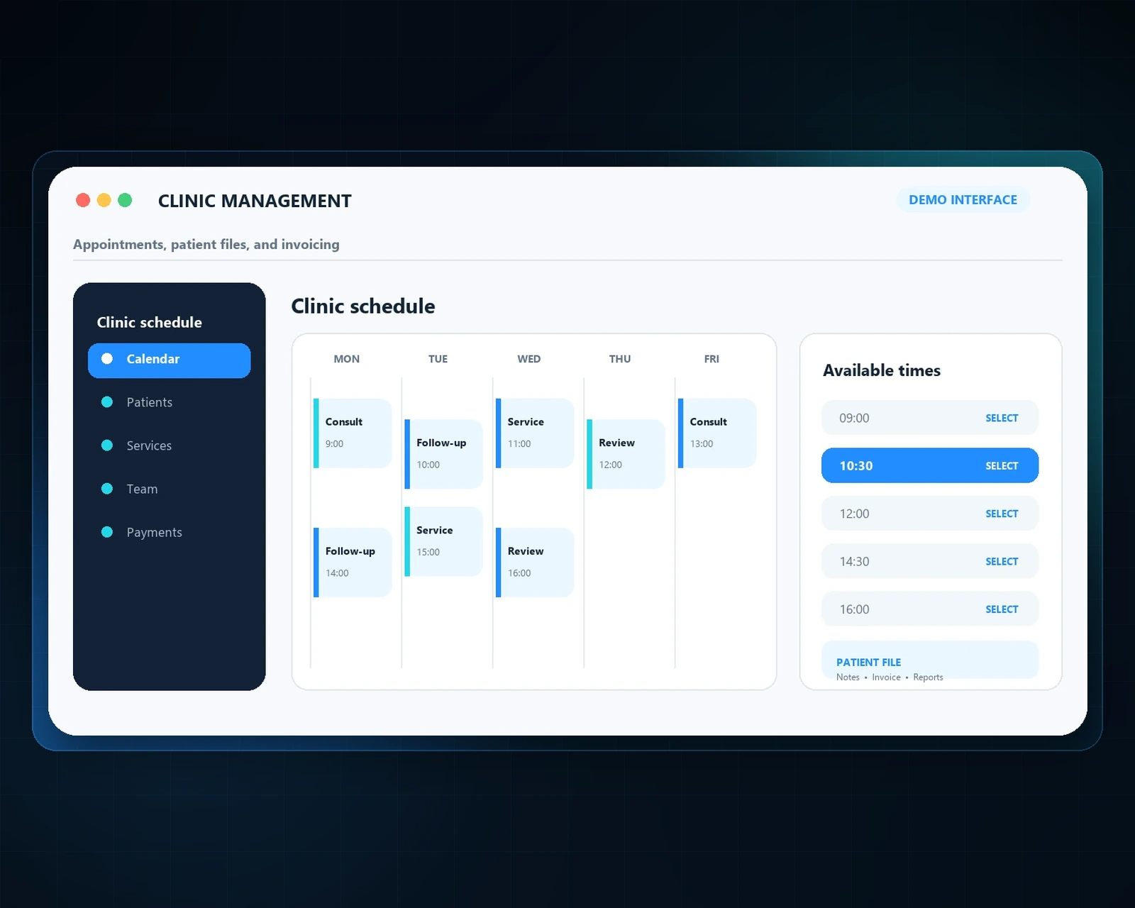 Clinic Management System