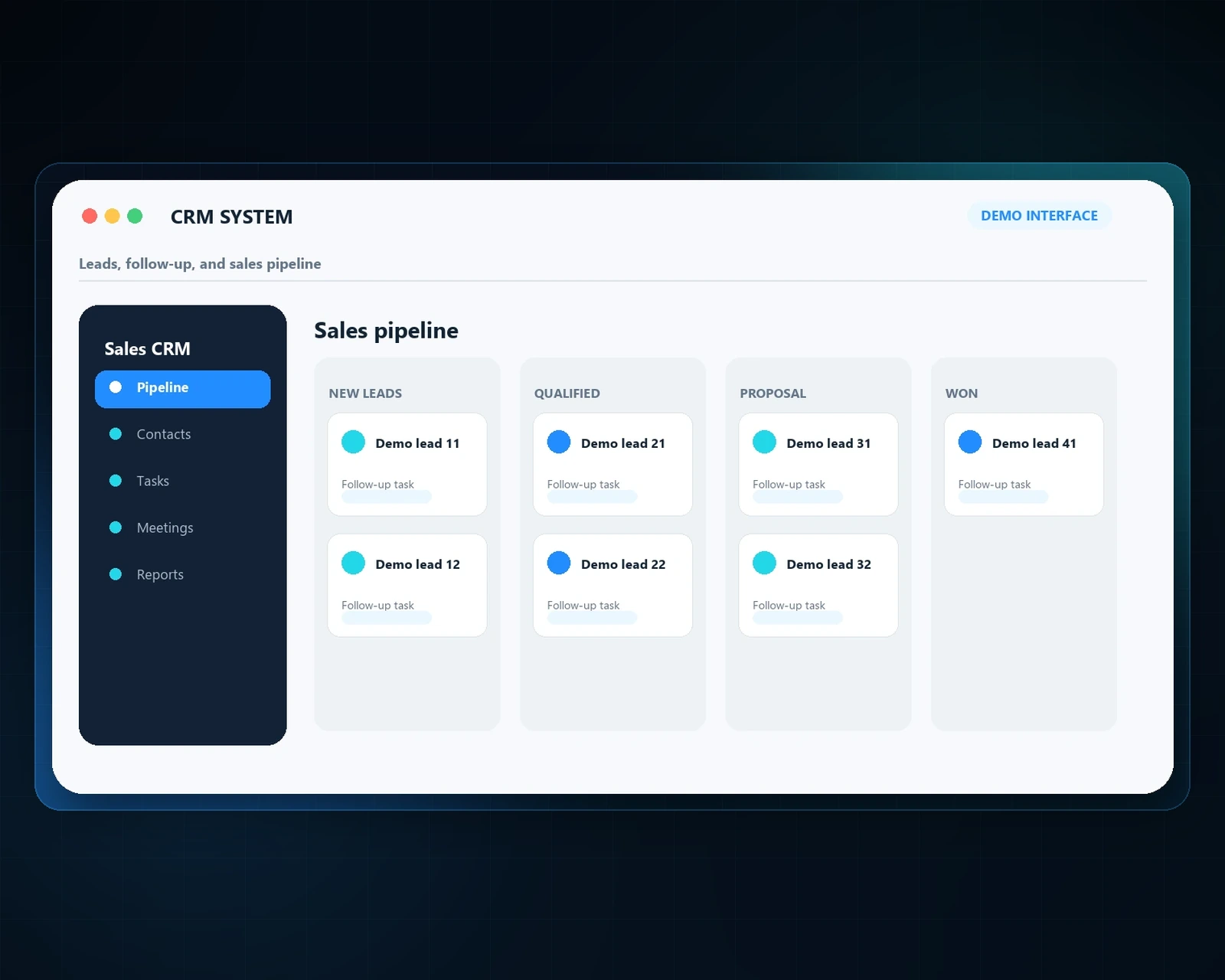 Customer Relationship Management System (CRM)