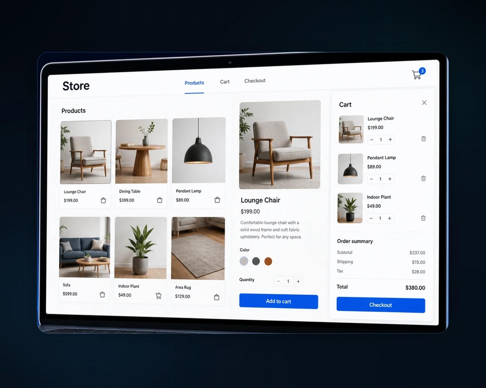 Custom E-commerce