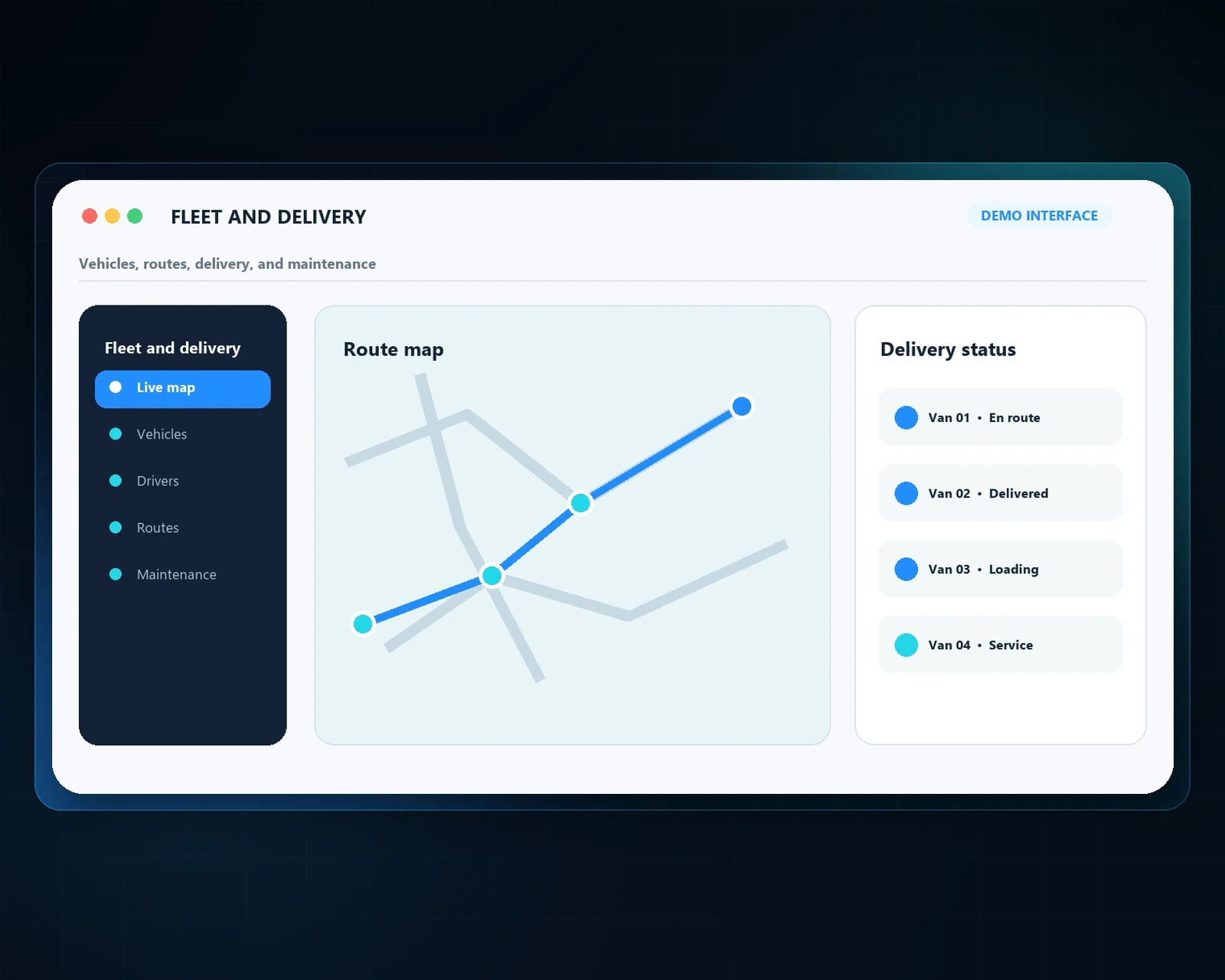 Fleet and Delivery Management System